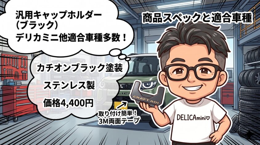 商品スペックと適合車種