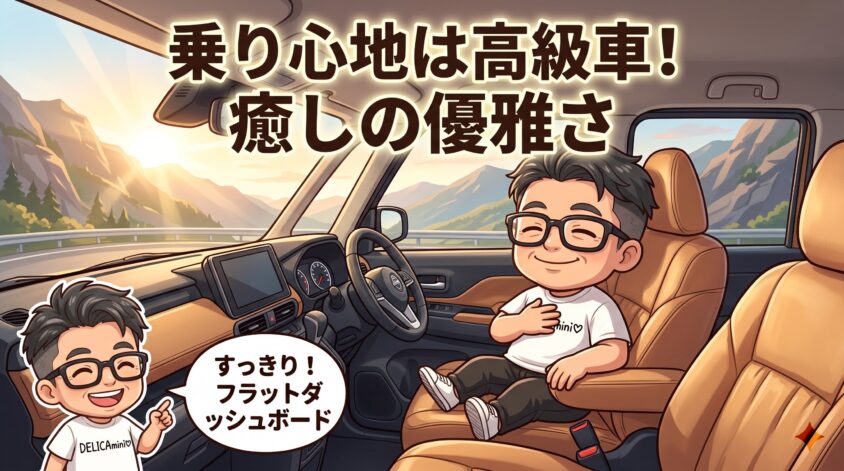 乗り心地が高級車みたい