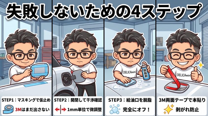 失敗しないための4ステップ