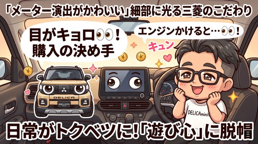 メーター演出がかわいい