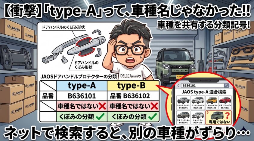 「type-A」「type-B」とは何なのか