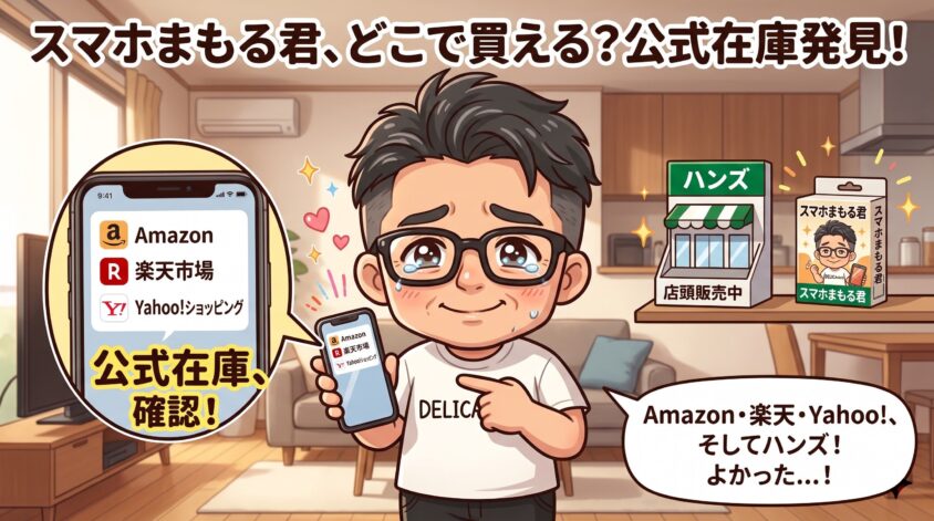 スマホまもる君はどこで買える?