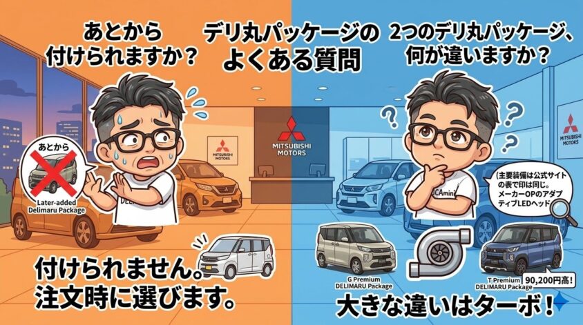 デリ丸パッケージのよくある質問