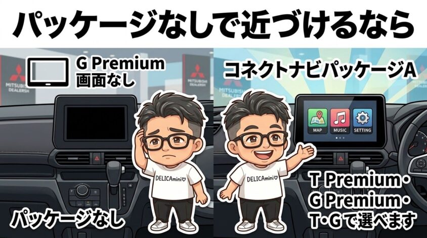 パッケージなしで近づけるなら｜コネクトナビパッケージA