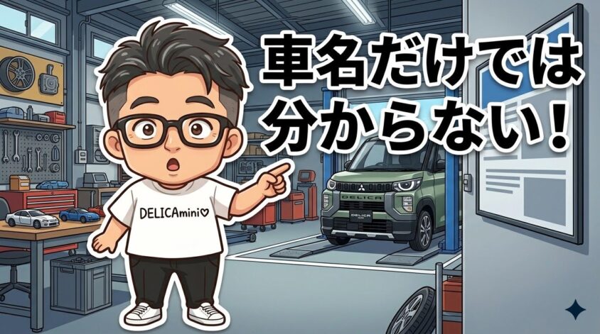 適合の欄には、2代目の型式まで書かれている