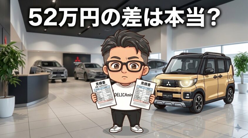52万円の差は本当？｜あり・なしの見積もり2枚で比べた