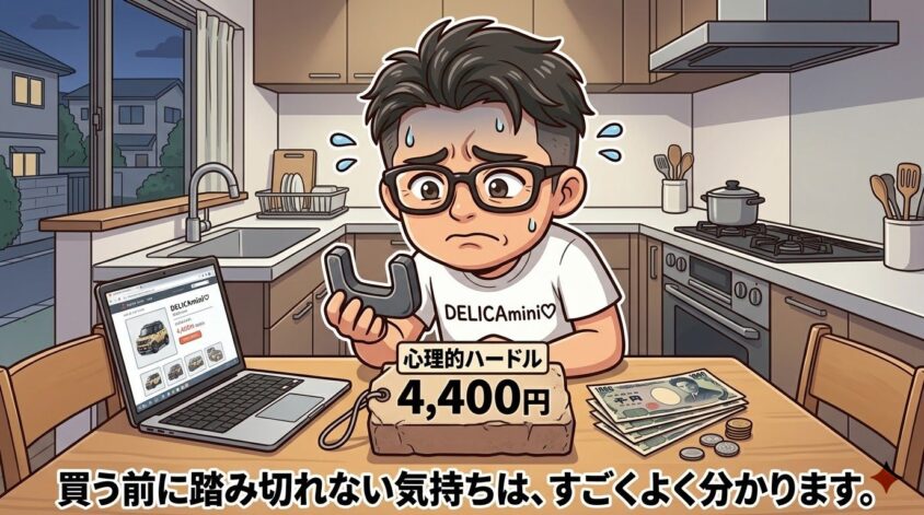 4,400円という価格の心理的ハードル