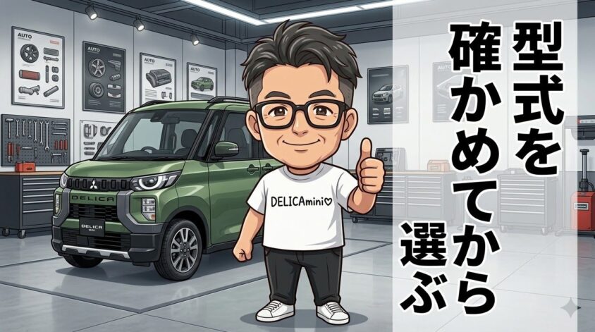 まとめ｜デリカミニのフロアマットは、型式を確かめてから選ぶ