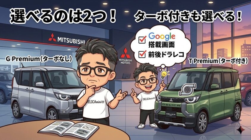 選べるのは G Premium と T Premium の2つ