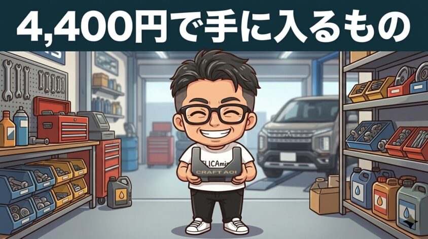 4,400円で手に入るもの