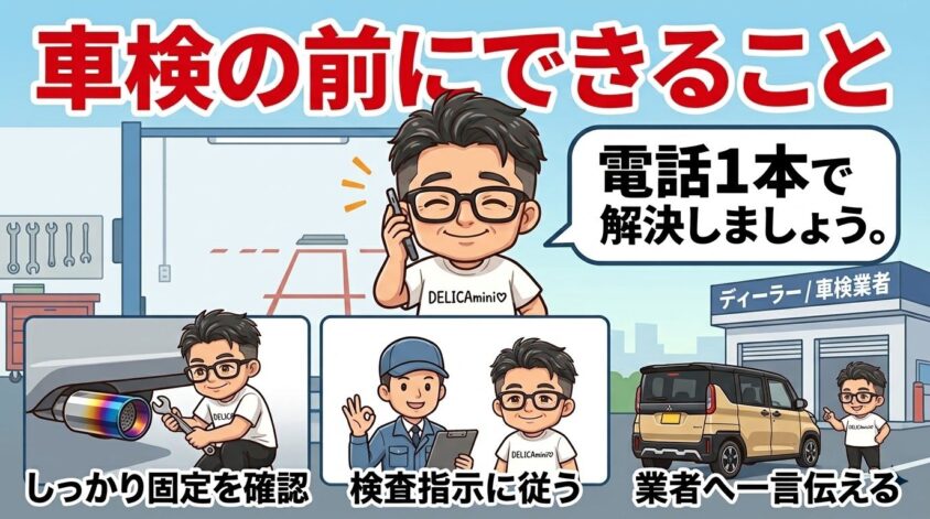 車検の前にできること